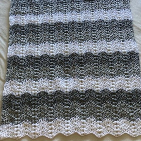 Gray Tones & White Baby Layette Set with Owl  Hat - Picture 6 of 9